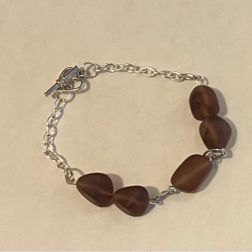NEW cultured sea glass bracelets